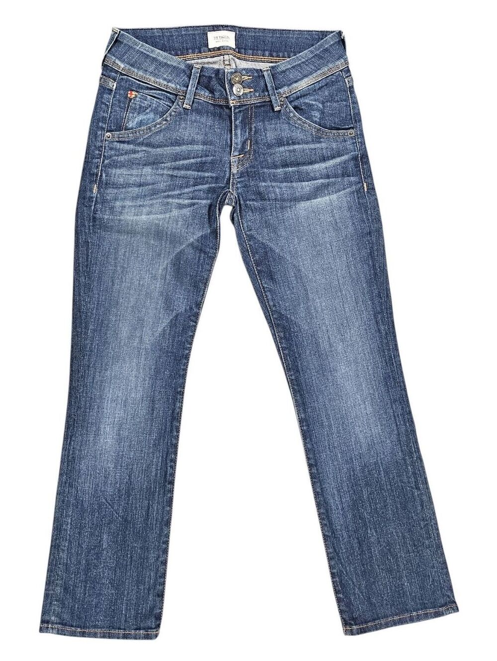 Hudson Beth Baby Bootcut Dark Blue Jeans Made in USA Size 24